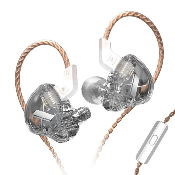 Słuchawki jack 3,5 mm A3037 przezroczysty 2