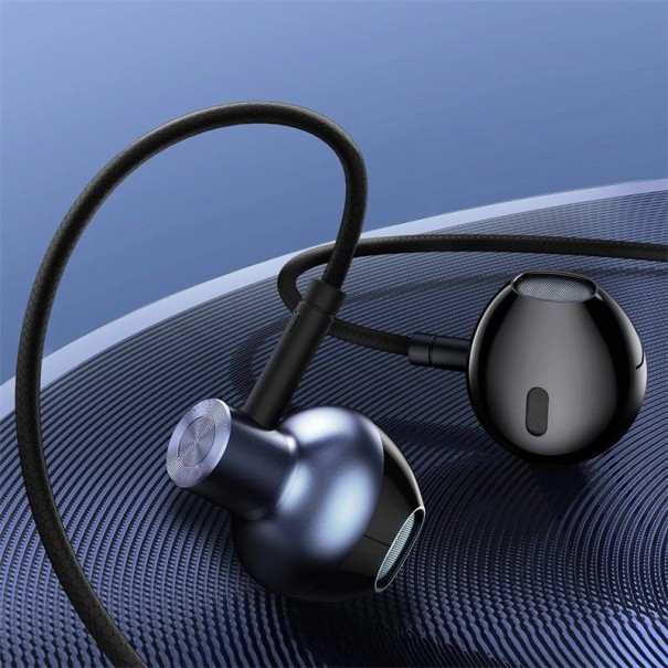 Słuchawki z mikrofonem K1654 czarny