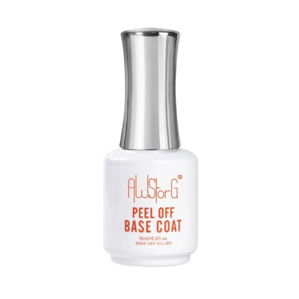 Slupovací podkladový lak 15 ml UV LED Peel Off Base Gel pre ochranu a starostlivosť o nechty Jednoduché odstránenie pre domáce manikúru 1