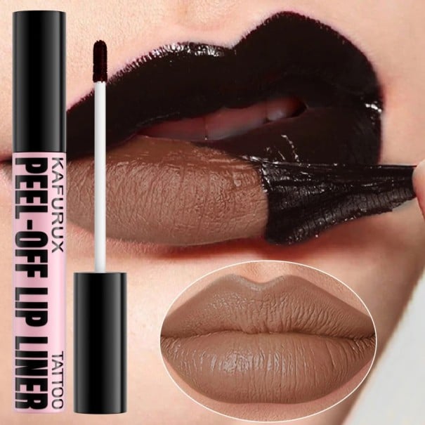 Slupovací rtěka voděodolná dlouhotrvající Lip Tint Odolná proti přenosu Tekutá rtěnka Dlouhotrvající make-up na rty 5