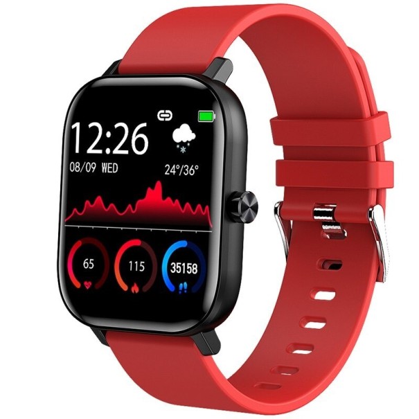 Smart Watch K1217 för män röd