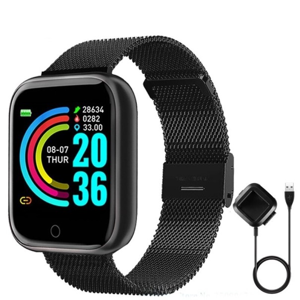 Smart Watch with Charger K1389 black