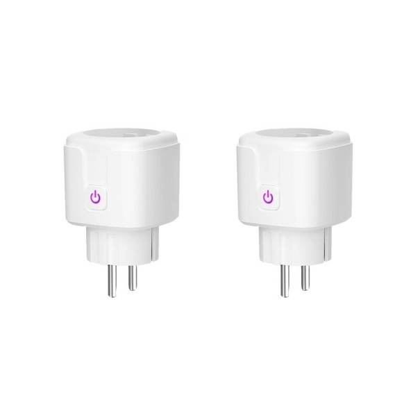 Smart Wi-Fi Socket with Switch 2 pcs 1