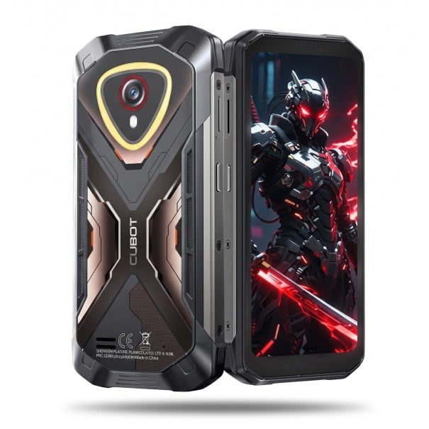 Smartphone CUBOT KingKong MINI 4 Android 15 Skærm 4,7 tommer 90 Hz RAM 16 GB (6+10) ROM 128 GB NFC og GPS Lille telefon til lommen grå