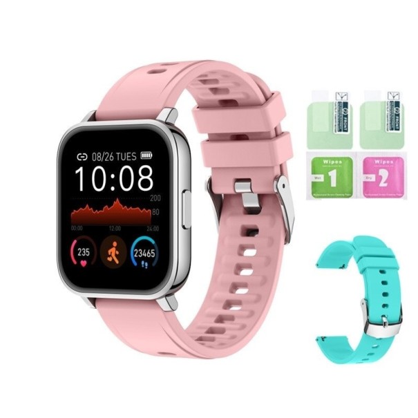 Smartwatch med ekstra rem og beskyttelsesfilm 4