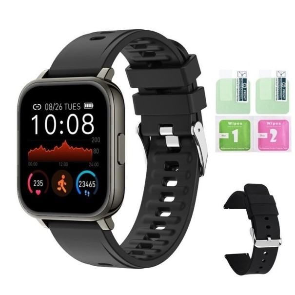 Smartwatch med ekstra rem og beskyttelsesfilm 8
