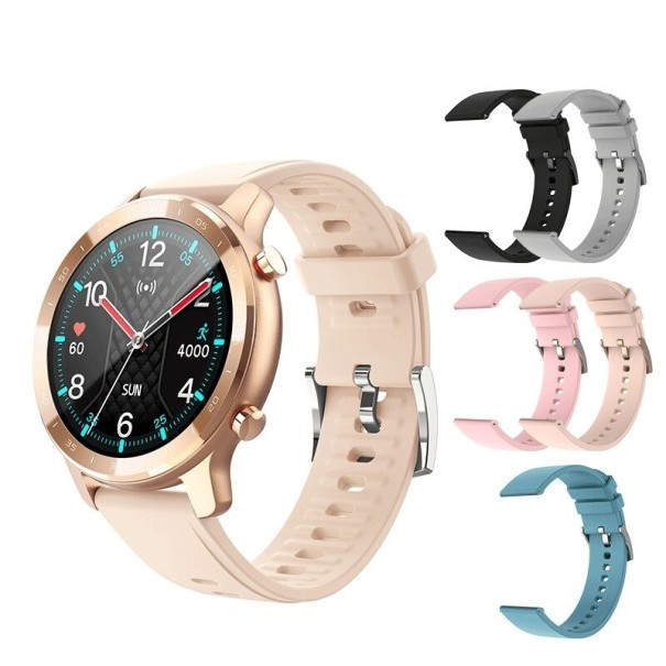 Smartwatch met 5 verwisselbare bandjes K1230 goud