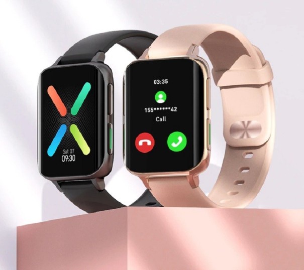 Smartwatch met 5 verwisselbare bandjes