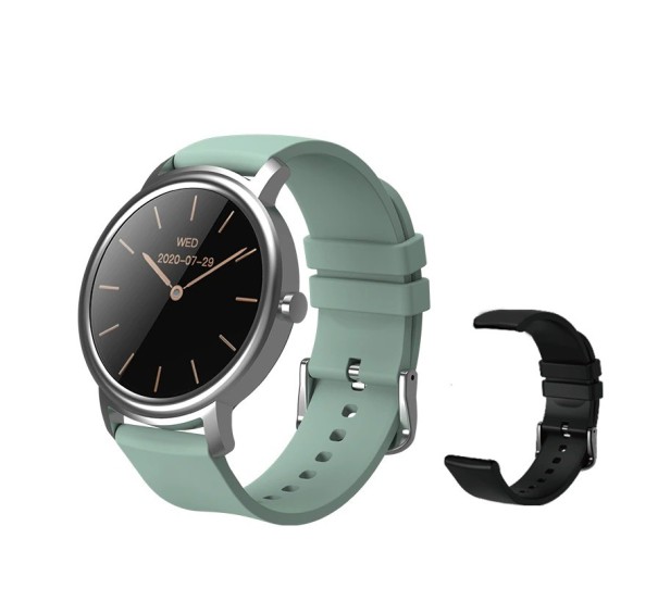 Smartwatch met vervangende band K1186 zwart 2