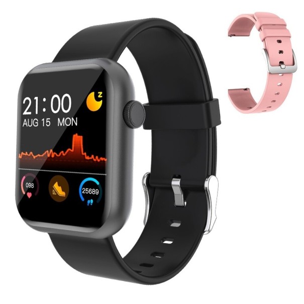 Smartwatch mit austauschbarem Armband J217 rosa