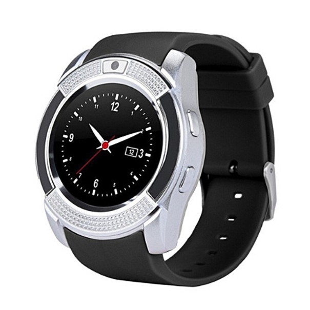 Smartwatch mit Kamera K1315 silbern