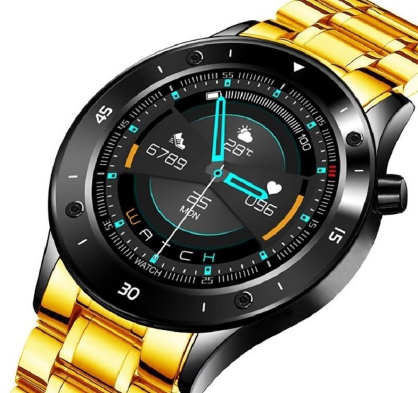 Smartwatch voor heren K1406 goud