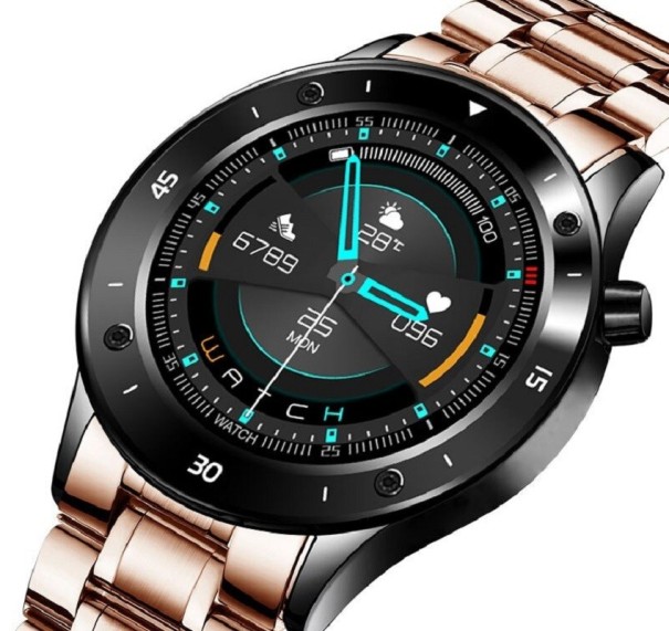 Smartwatch voor heren K1406 roze