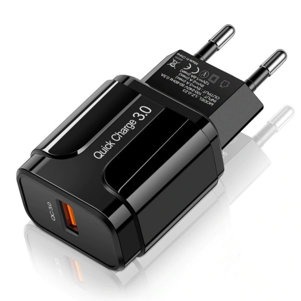 Snabbladdning USB-strömadapter
