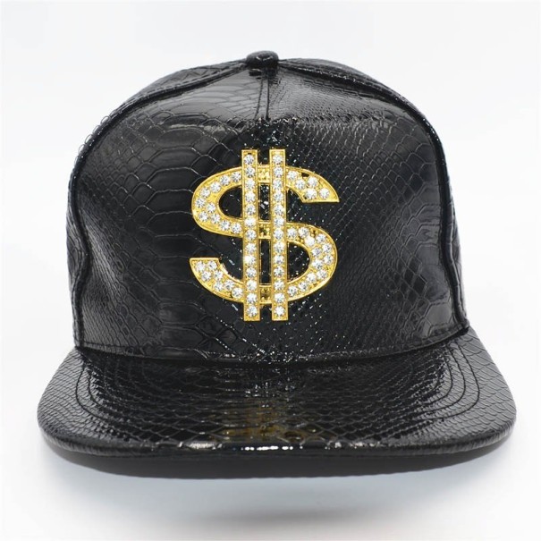 Snapback dolar černá