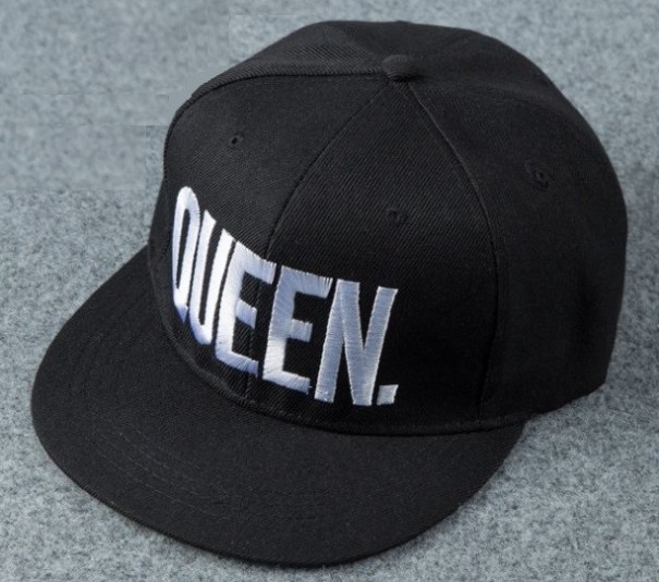 Snapback King & Queen J2259 Queen - černé