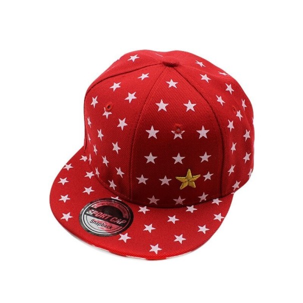 Snapback pentru copii cu stele T927 roșu