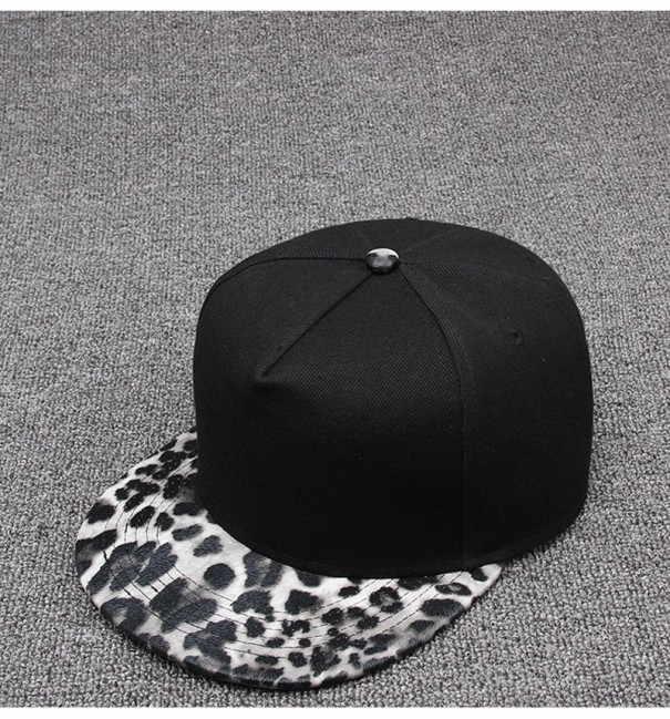 Snapback s leopardím vzorom J1607 strieborná