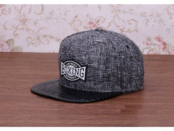 Snapback s nápisom Boxing J2260 čierna