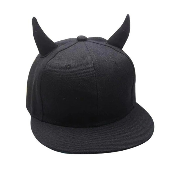 Snapback with Horns 1