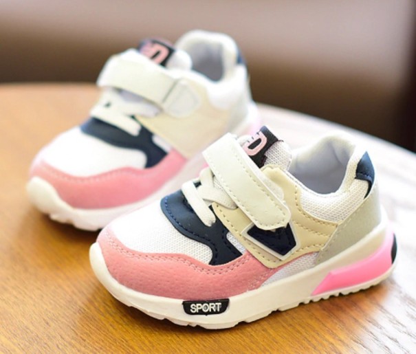 Sneakers för barn A284 rosa 23