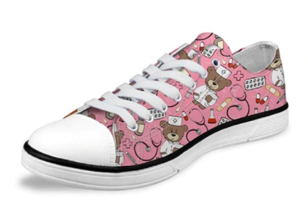 Sneakers i canvas för kvinnor 37 1