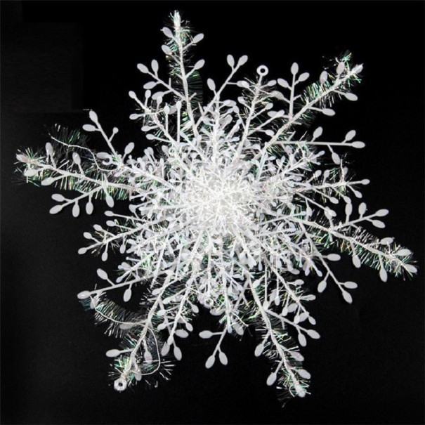 Snöflingor dekoration 3 st 1