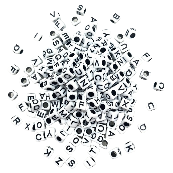 Snorperler bogstaver 100 stk. 1