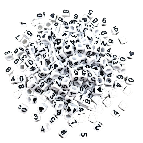 Snorperler med numre 100 stk. 2