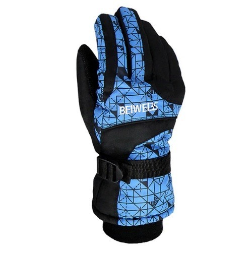Snowboardové rukavice J2733 modrá M