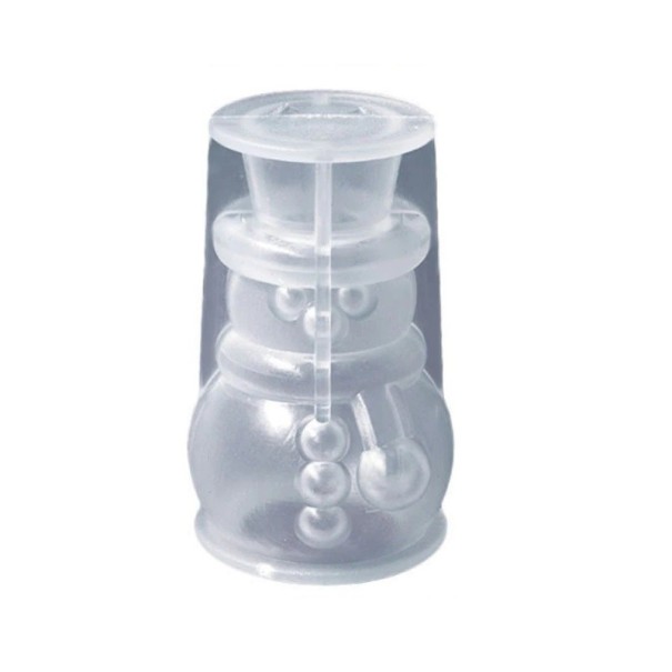 Snowman Candle Mould 9 x 5 cm 1