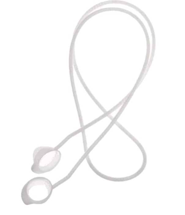 Šňůrka za krk na sluchátka Samsung Galaxy Buds / Buds+ bílá