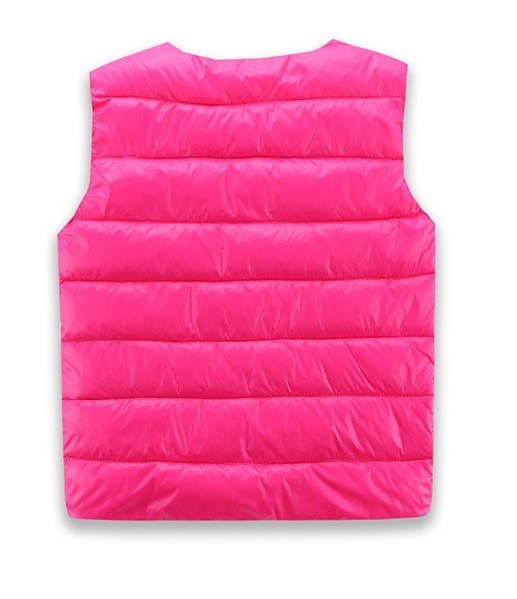 Snygg barnväst - Rosa