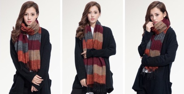 Snygg scarf för kvinnor J504 4