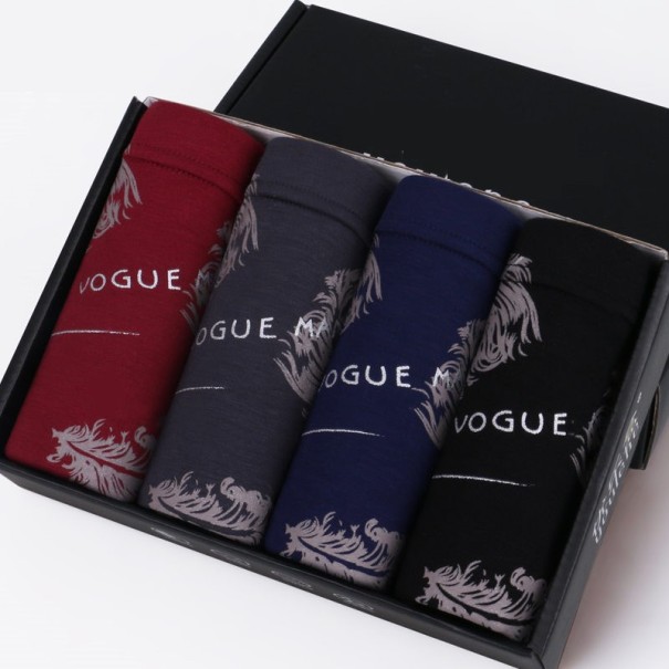 Snygga boxershorts för män - 4 st A1719 L