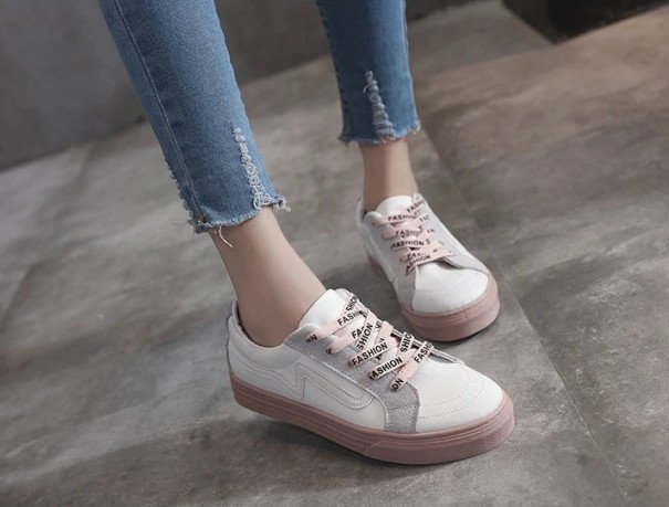 Snygga damsneakers Grace vit 38
