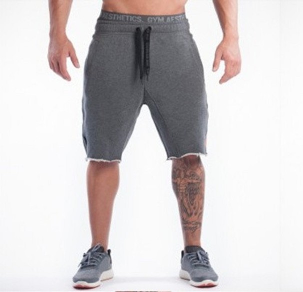 Snygga shorts för män A879 grå S