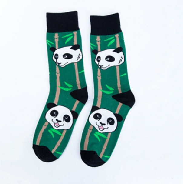 Socken - Panda grün