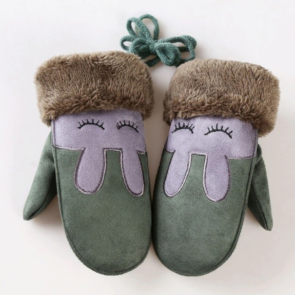 Søde dyrevanter til børn grøn