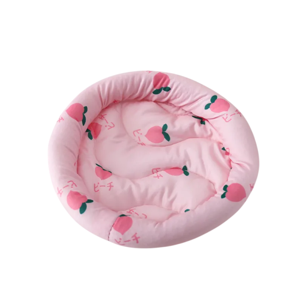 Soft Bed for Small Animals Size L 20.5 x 14 cm Pink Lightweight Nest Made of PP Cotton for Hamsters, Guinea Pigs and Small Pets 1