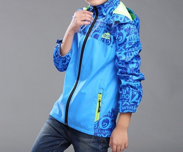 Softshelljacke für Jungen J1318 blau 5