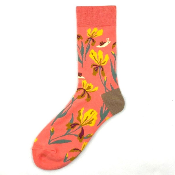 Sokken met bloemenprint 7
