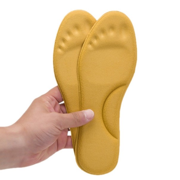 Sola autoaquecedora para sapatos amarelo 39-40