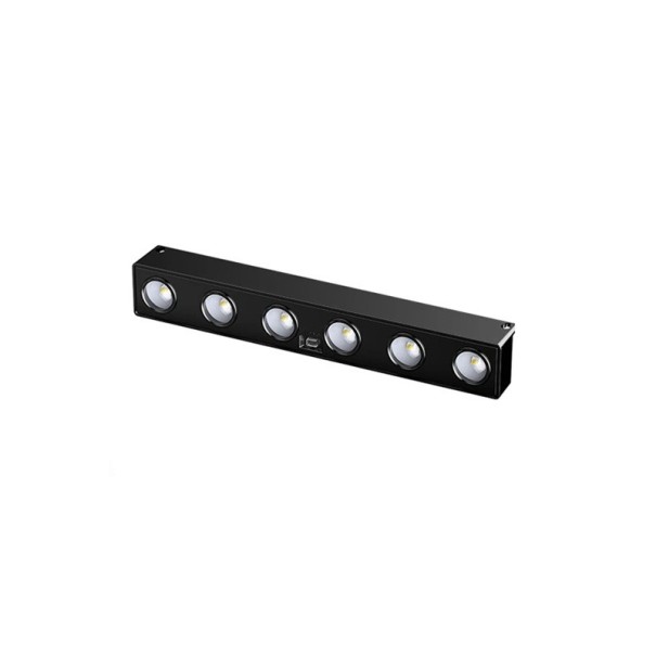 Solární nástěnné svítidlo 25,3x3 cm 6 LED studená bílá Vodotěsné venkovní světlo na stěnu zahrady verandy Dekorativní signální osvětlení 1