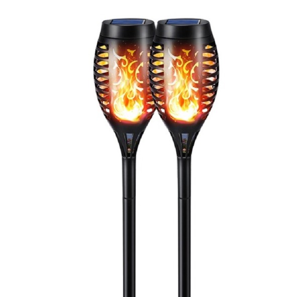 Solcellelampe 12 LED 2 stk. 1