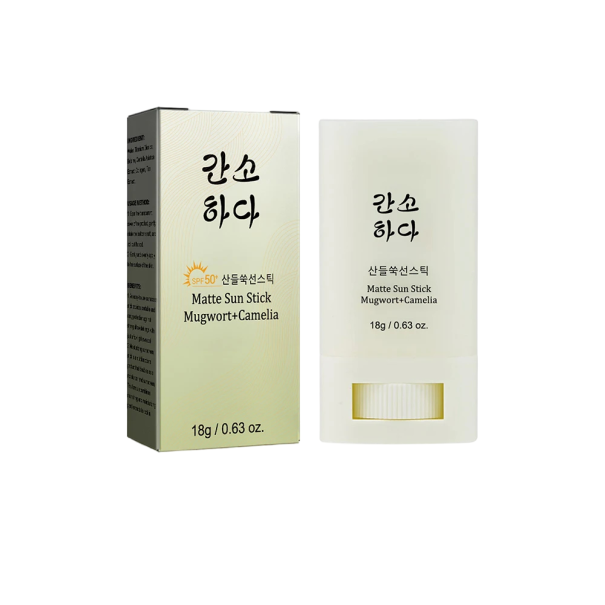 Solcreme Stick SPF 50+ Matterende solcreme Stick Antioxidant solcreme UV ansigtsbeskyttelse Fugtgivende solcreme Stick 18 g 1