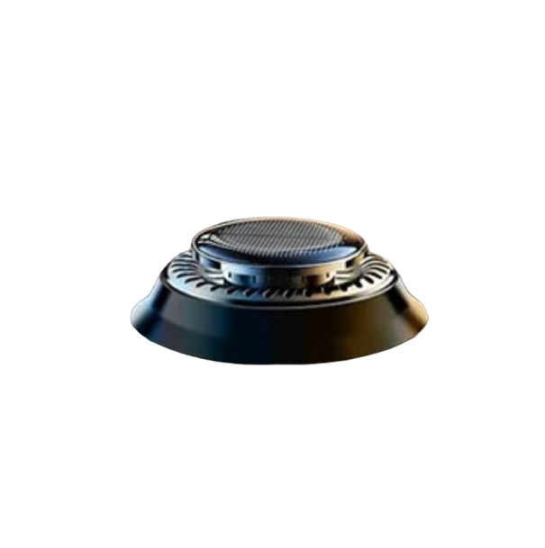 Soldrevet billuftfrisker med appelsinduft 10,5 x 4,4 cm 1