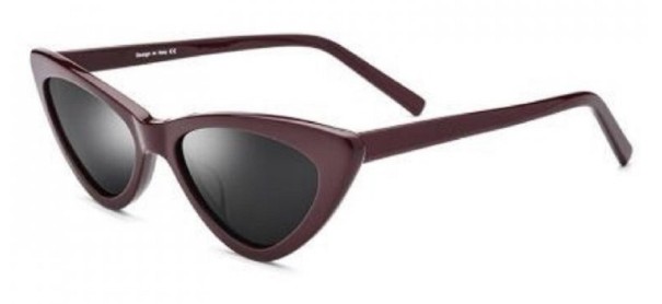 Solglasögon för kvinnor E1718 bordo