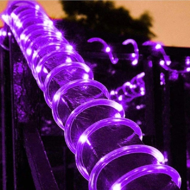 Solljuskedja 7 m 50 LEDs lila