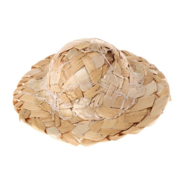 Sombrero de paja para pájaros 5 cm Sombrero de paja para pájaros 5 cm